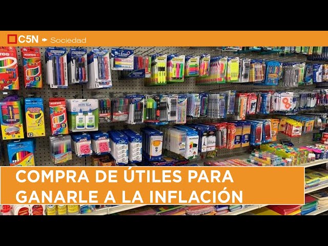 ⁣COMPRAR ÚTILES ESCOLARES HOY para EVITAR la INFLACIÓN: LOS PRECIOS para ARMAR la CARTUCHERA