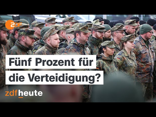 ⁣Trumps Nato-Forderung: Wie viel Geld für die Bundeswehr? | Berlin direkt