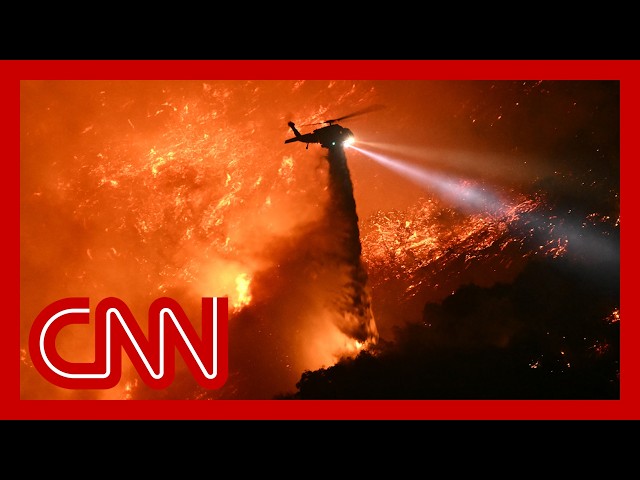 ⁣LA fires at critical stage as winds return and death toll rises