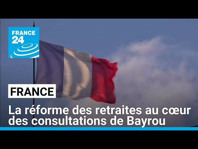 ⁣La réforme des retraites au cœur des consultations de Bayrou, qui cherche à éviter la censure