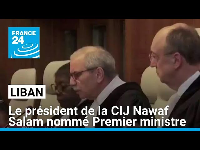 ⁣Liban : la présidence annonce la nomination du juge Nawaf Salam comme Premier ministre