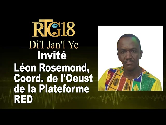 ⁣Di'l Jan'l Ye: Kòdonatè lwès RED la di lap sipòte Smith Augustin konseye prezidan.