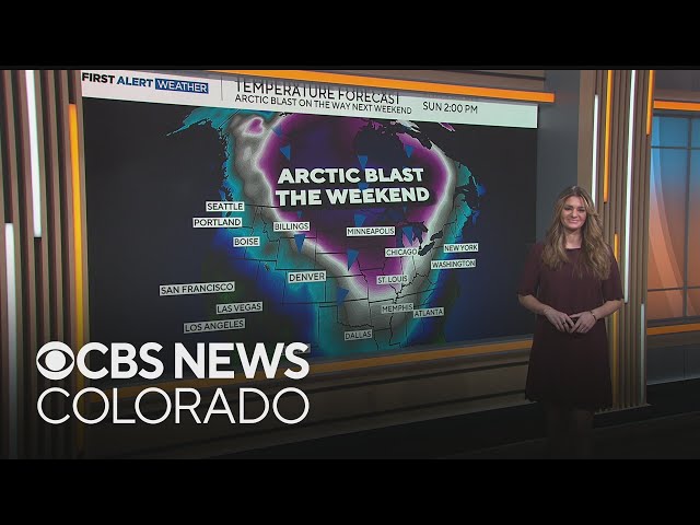 ⁣Cool across Colorado to start, but big changes arrive by the weekend