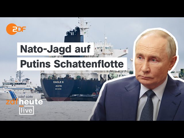 ⁣Welche Gefahr geht von Russlands Schattenflotte aus? | Die Analyse bei ZDFheute live