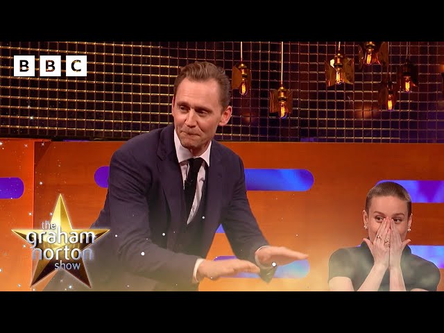 ⁣Tom Hiddleston's signature dance move | The Graham Norton Show - BBC