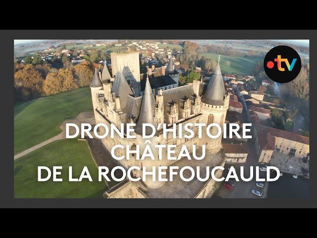 ⁣"Drone d'histoire" - Château de La Rochefoucauld