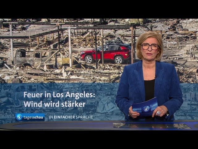 ⁣tagesschau in Einfacher Sprache 19:00 Uhr, 13.01.2025