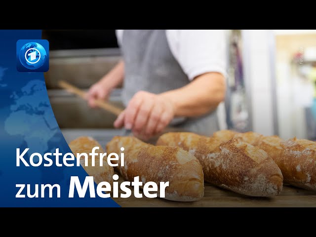 ⁣Thüringen plant kostenlose Meister-Ausbildung