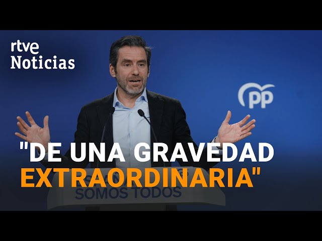 ⁣FISCAL GENERAL: PP sostiene que es un "ESCÁNDALO inédito" por el que GARCÍA ORTIZ "DE