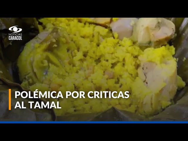 ⁣Controversia por creador de contenido que criticó el tamal: ¿es un plato que afecta la salud?