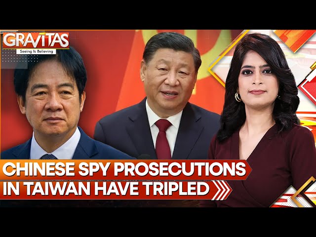 ⁣Chinese Spy Prosecutions in Taiwan Have Tripled: Report | Gravitas