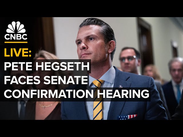 ⁣LIVE: Pete Hegseth faces Senate confirmation hearing for Secretary of Defense nomination — 1/14/2025