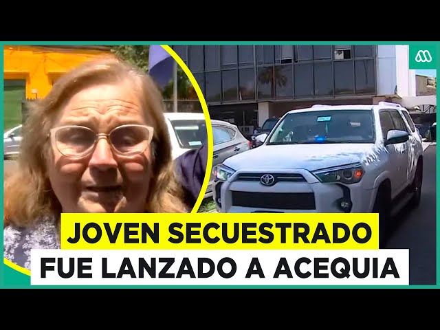 ⁣Revelan que joven secuestrado conoce a sus captores y pertenecen a una barra de la "U"