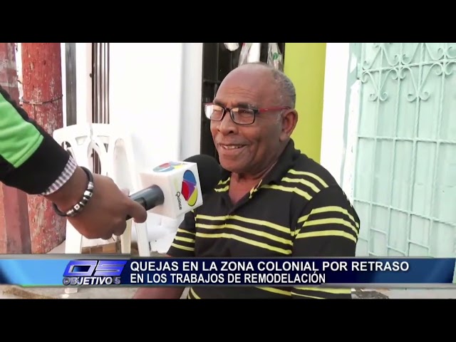 ⁣Quejas en la Zona Colonial por retraso de trabajos remodelación