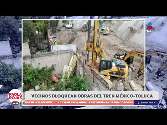 ⁣¡Vecinos bloquean las obras del Tren Interurbano! | DPC con Paola Rojas