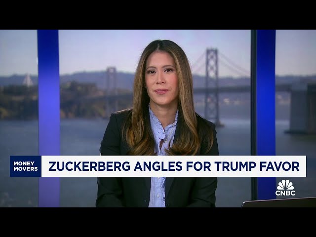 ⁣Critics pan Zuckerberg's move towards MAGA