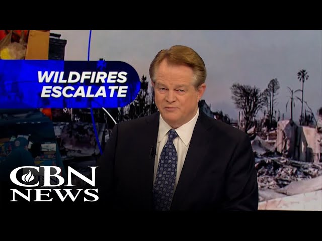 ⁣Fires Continue to Burn | News on The 700 Club - January 13, 2025