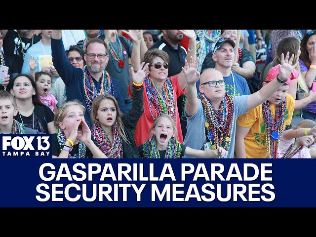 ⁣Tampa Police Aviation Unit sharing safety plan ahead of upcoming Gasparilla parades