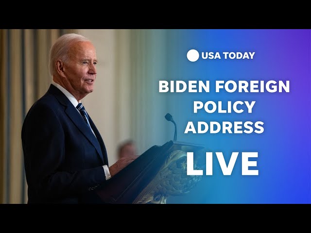 ⁣LIVE: President Biden delivers address on foreign policy