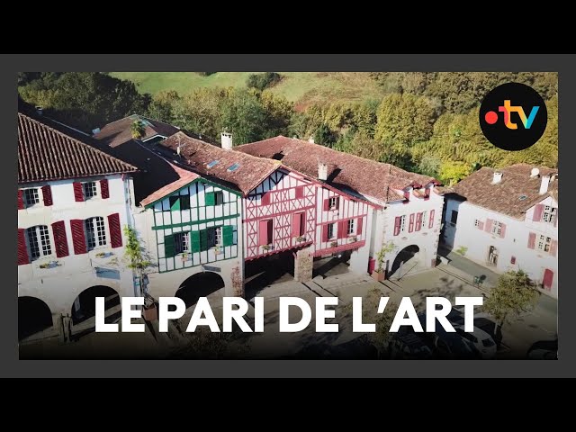 ⁣Labastide-Clairance : le pari de l'art dans un village de moins de 1000 habitants