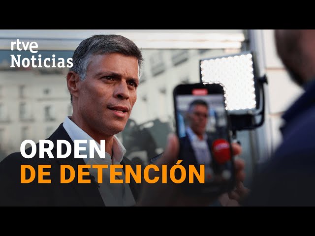 ⁣VENEZUELA: El FISCAL GENERAL emite una ORDEN de DETENCIÓN del opositor LEOPOLDO LÓPEZ | RTVE