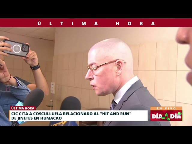 ⁣CIC cita a Cosculluela con relación a "hit and run" en Humacao