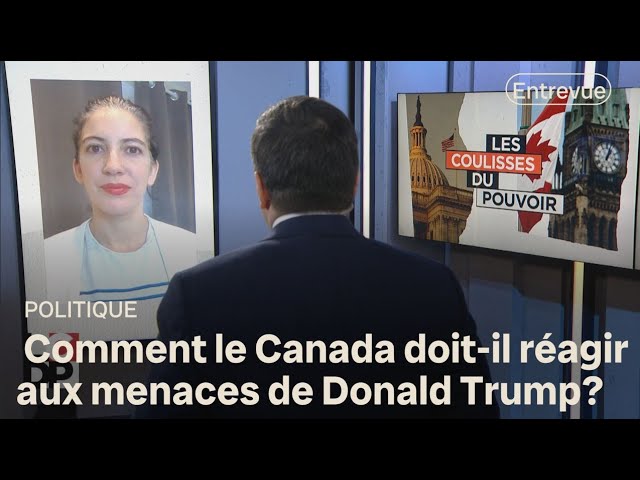 ⁣La classe politique canadienne s'inquiète des propos de Donald Trump | Les Coulisses du pouvoir