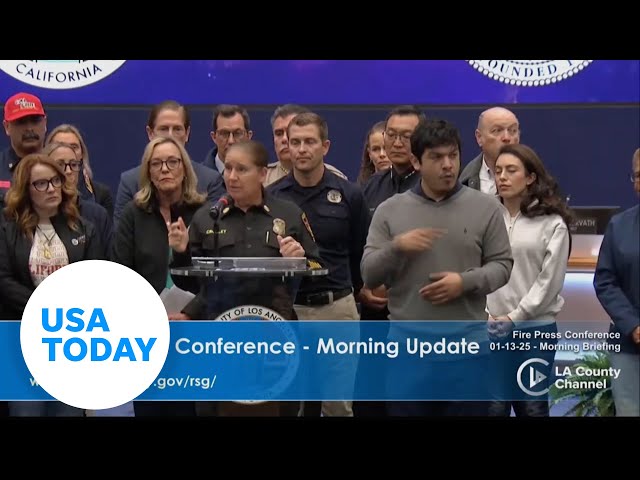 ⁣LA officials on wildfire preparedness | USA TODAY