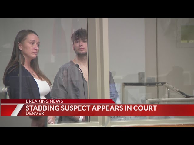 ⁣Suspect in multiple stabbings in downtown Denver appears in court