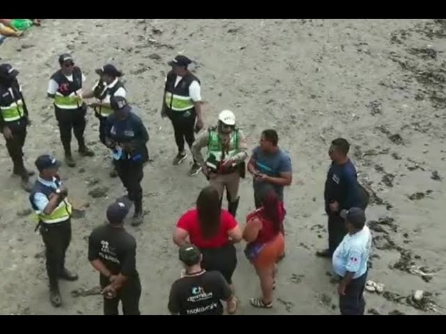 ⁣Chorrillos: Comerciantes informales amenazan con atentar contra fiscalizadores en las playas