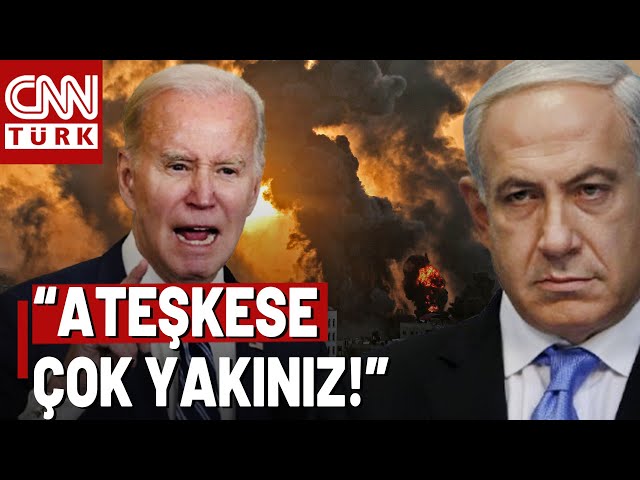 ⁣SON DAKİKA Biden: "Ateşkes İçin Baskı Yapıyoruz!" Netanyahu Ateşkese Yaklaşacak Mı?