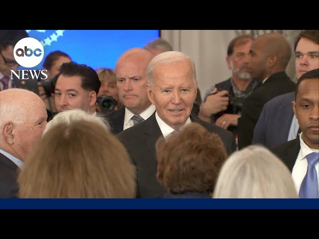 ⁣Biden delivers his finals remarks on foreign policy