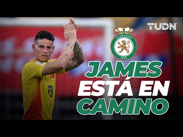 ⁣¡Cuenta regresiva! ¡James Rodríguez llegará en las próximas horas para unirse al León! | TUDN