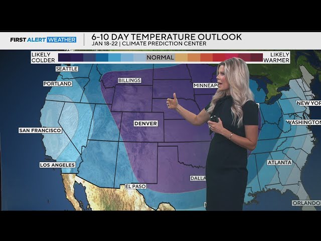 ⁣Warm and mild ahead of a bitter Arctic blast this weekend for Colorado