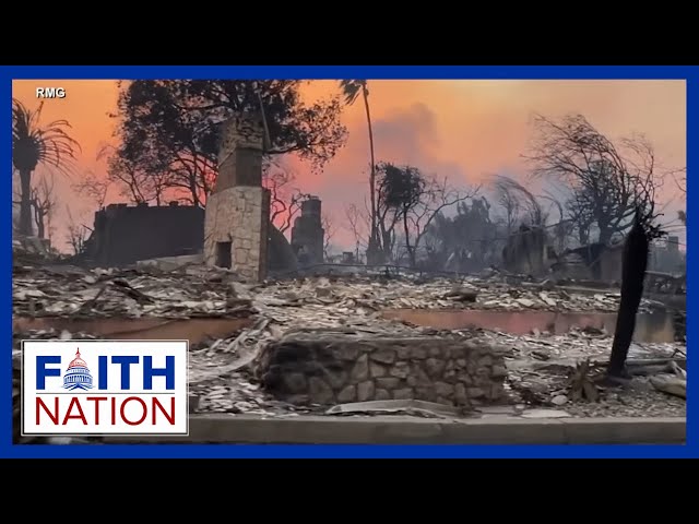 ⁣L.A. Bracing for More Wildfires | Faith Nation - January 13, 2025