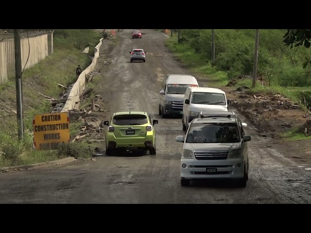 ⁣Dust Control Measures In Place As Road Upgrade Project Continues