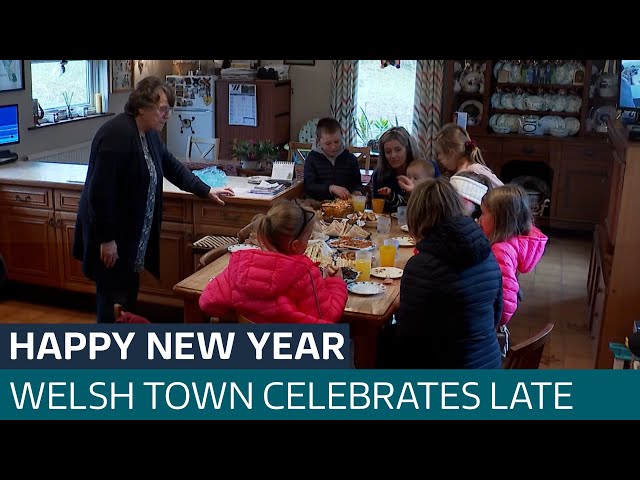 ⁣Why does this Welsh town celebrate the new year on 13 January? | ITV News