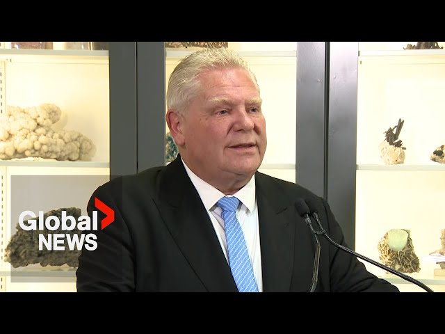 ⁣Doug Ford hints Ontario may be headed for early election due to Trump tariffs