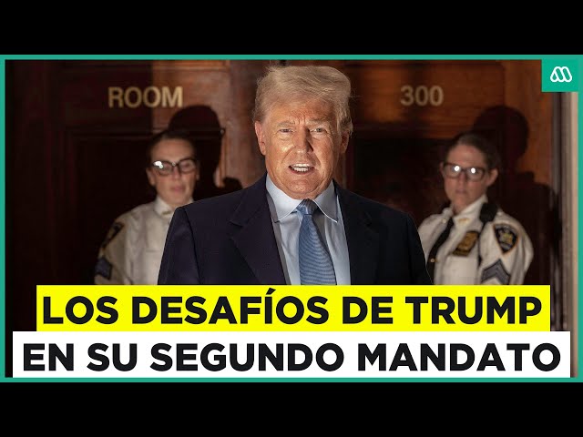 ⁣Los desafíos de Donald Trump en su nuevo mandato