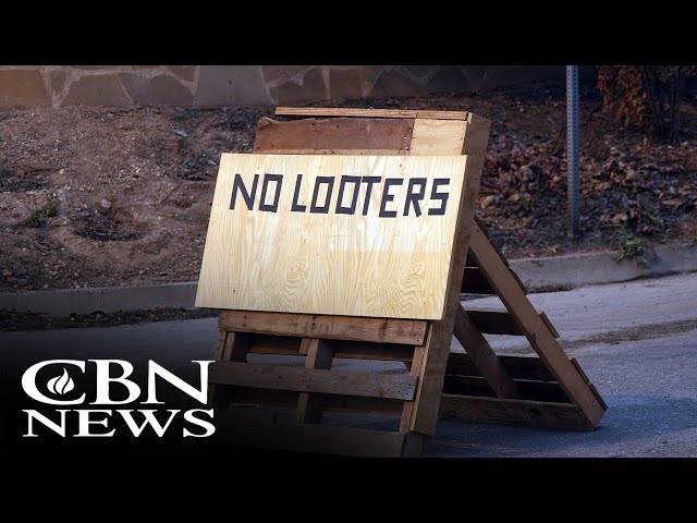 ⁣BREAKING: Reports of Looting After LA Wildfires | CBN News