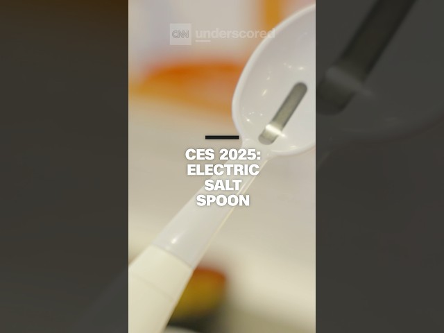 ⁣CES 2025: This wild electric spoon can make your bland food taste saltier