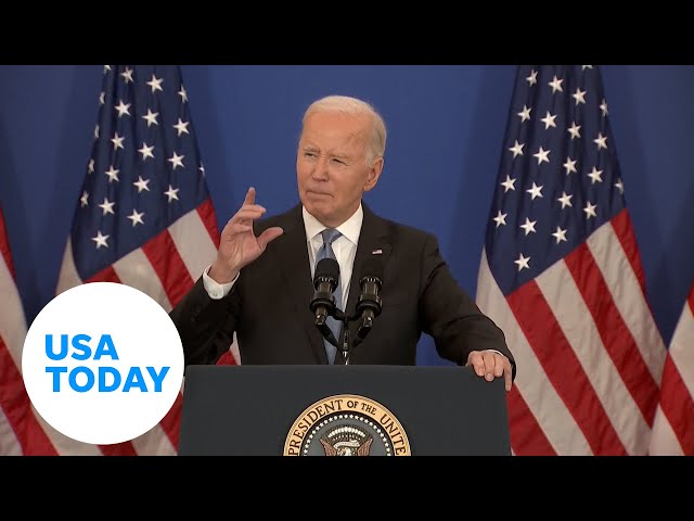 ⁣Biden gives farewell foreign policy speech | USA TODAY