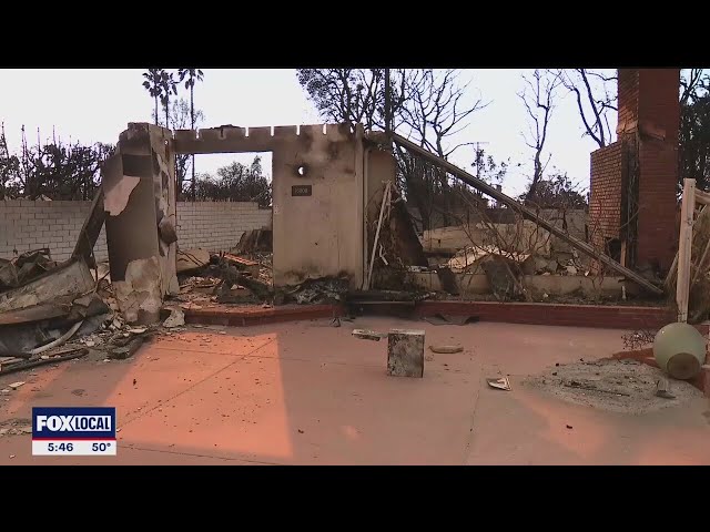 ⁣North Texas volunteers helping California wildfire victims sift through the ashes