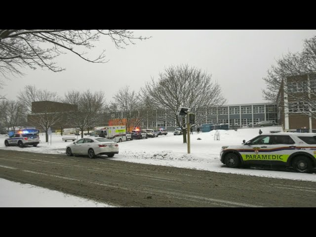 ⁣Four youths arrested after student stabbed at high school in Ottawa