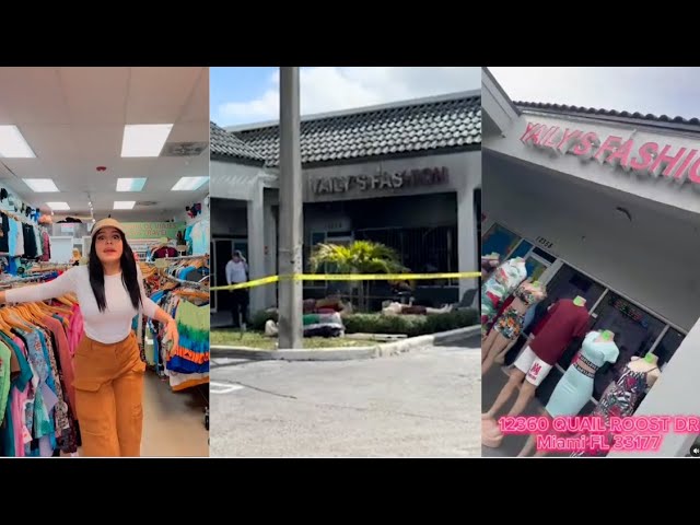 ⁣Conocida tienda de ropa de moda cubana es devorada por un voraz incendio