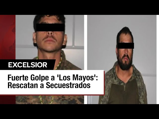 ⁣Detienen en Sinaloa a cinco de integrantes de 'Los Mayos'