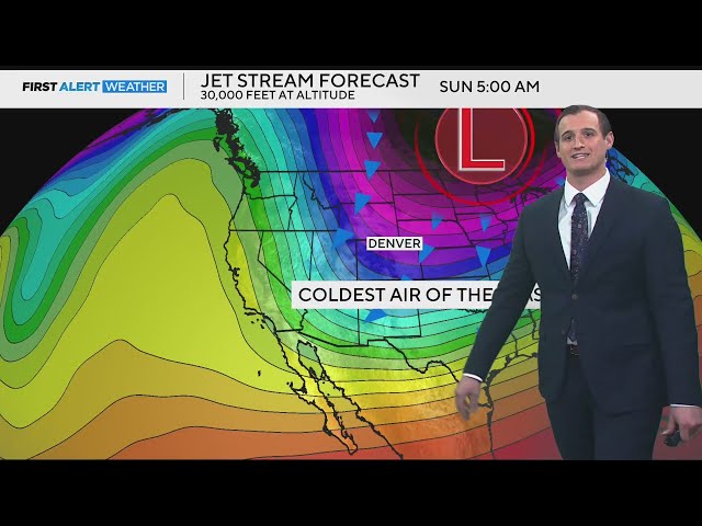 ⁣Dangerous cold weekend ahead in Denver, arctic blast to bring frigid temperatures and snow to Colora