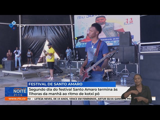 ⁣Segundo dia do festival Santo Amaro  termina às 11horas da manhã ao ritmo de Kotxi Pô