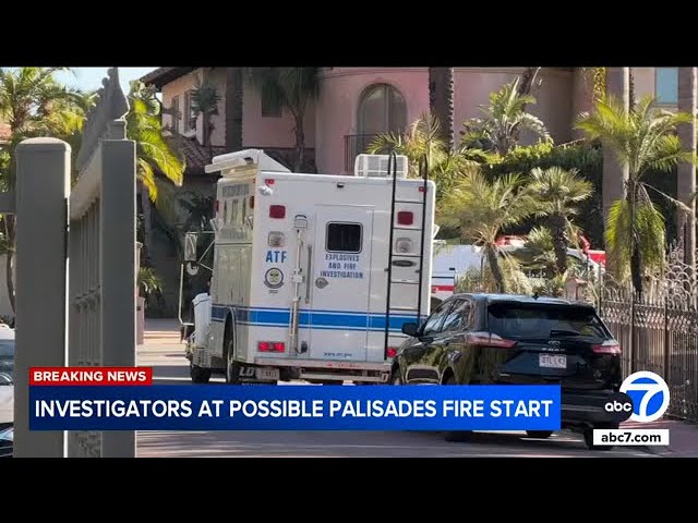 ⁣Palisades Fire cause investigation zeroes in on specific street