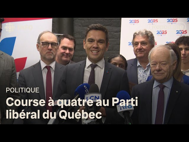 ⁣La course à la chefferie du PLQ est lancée